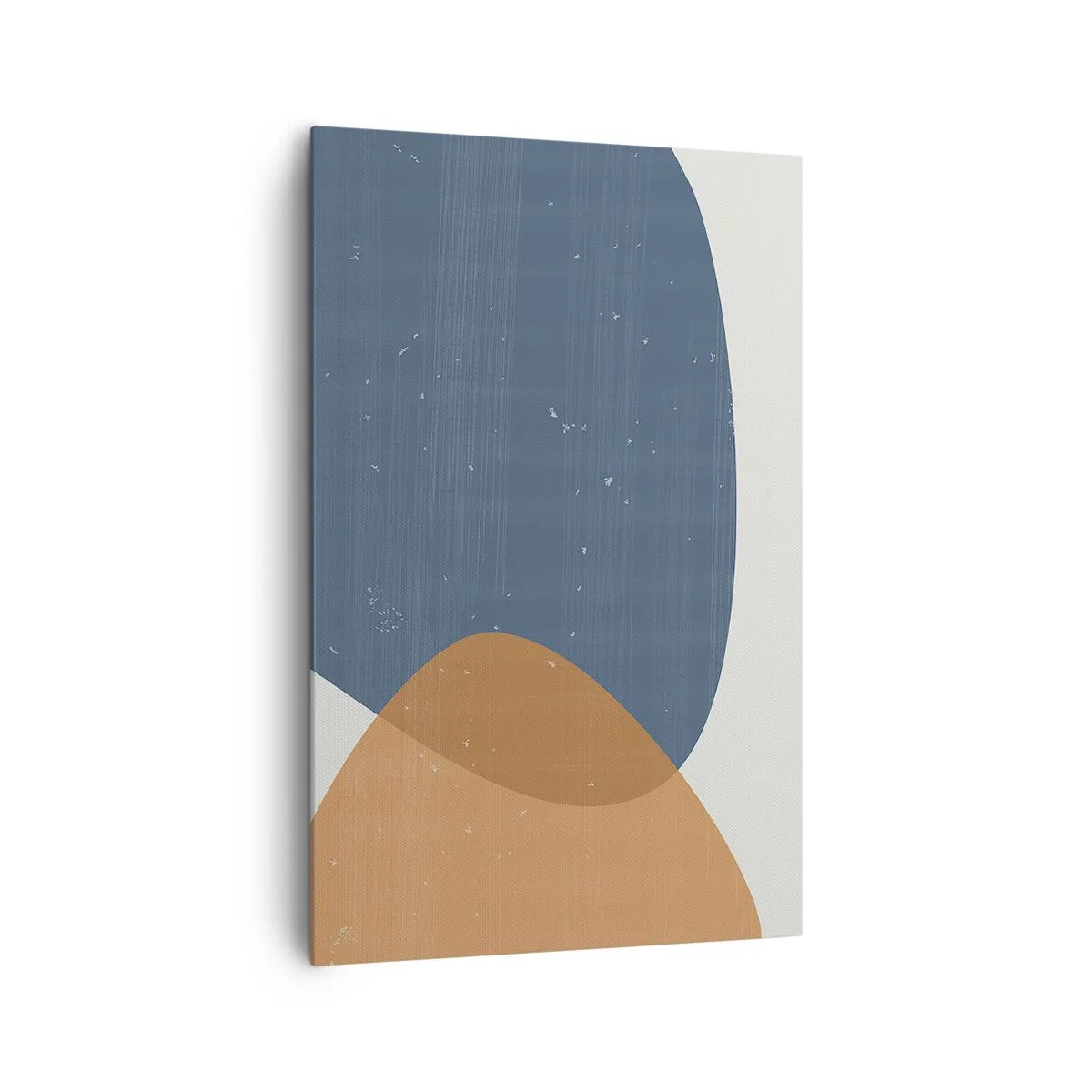 Schilderen op canvas - Ovalen en invloeden - 80x120 cm