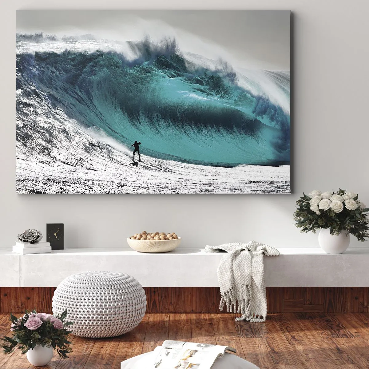 Schilderen op canvas - Uitdaging aanvaard - 120x80 cm
