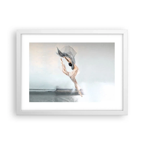 Poster in een witte lijst - In dans vervoering - 40x30 cm