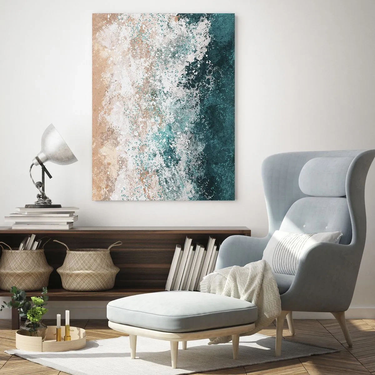 Schilderen op glas - Zeeverhalen - 50x70 cm
