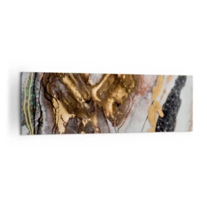 Schilderen op canvas - Het element aarde - 160x50 cm