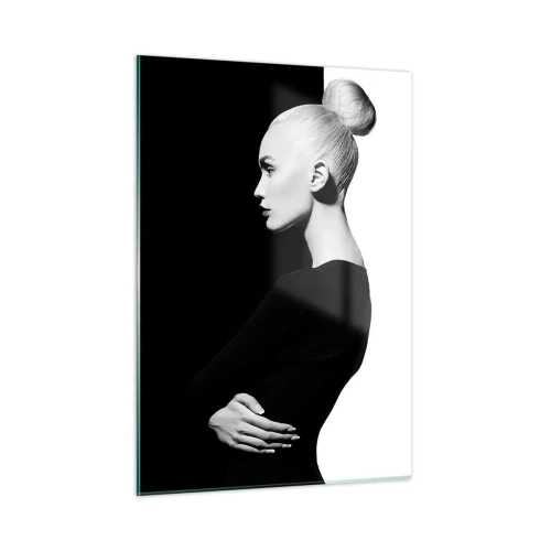 Schilderen op glas - Gewoon een vrouw - 50x70 cm