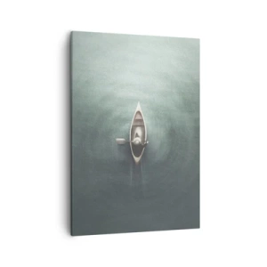 Schilderen op canvas - Door het maanmeer - 50x70 cm