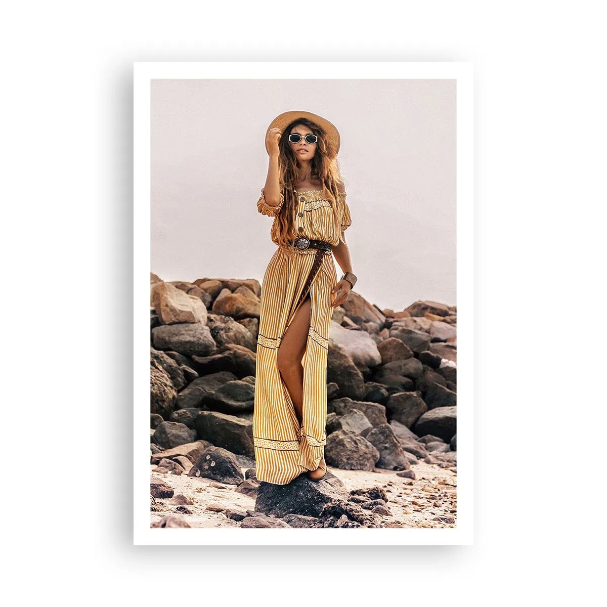 Poster - De magie van stenen - 70x100 cm