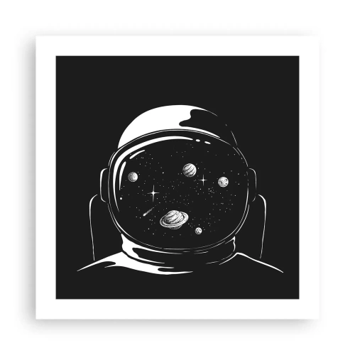 Poster - Mooi uitzicht - 50x50 cm