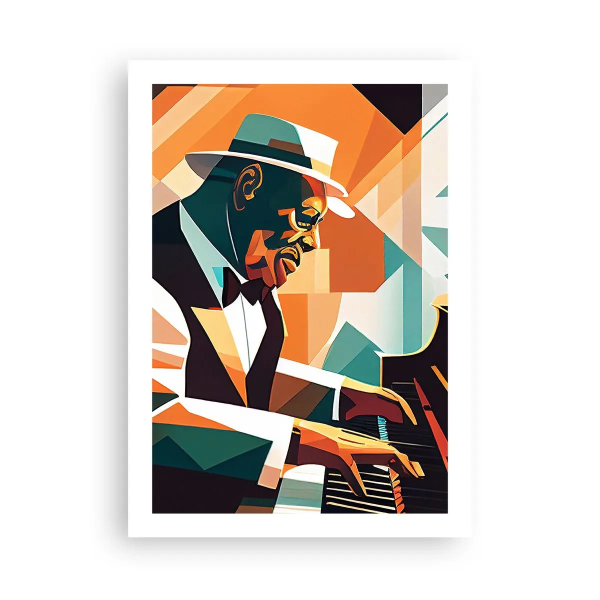 Poster - Al die jazz - 50x70 cm
