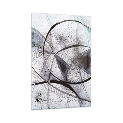 Schilderen op glas - Futuristische fantasie - 80x120 cm