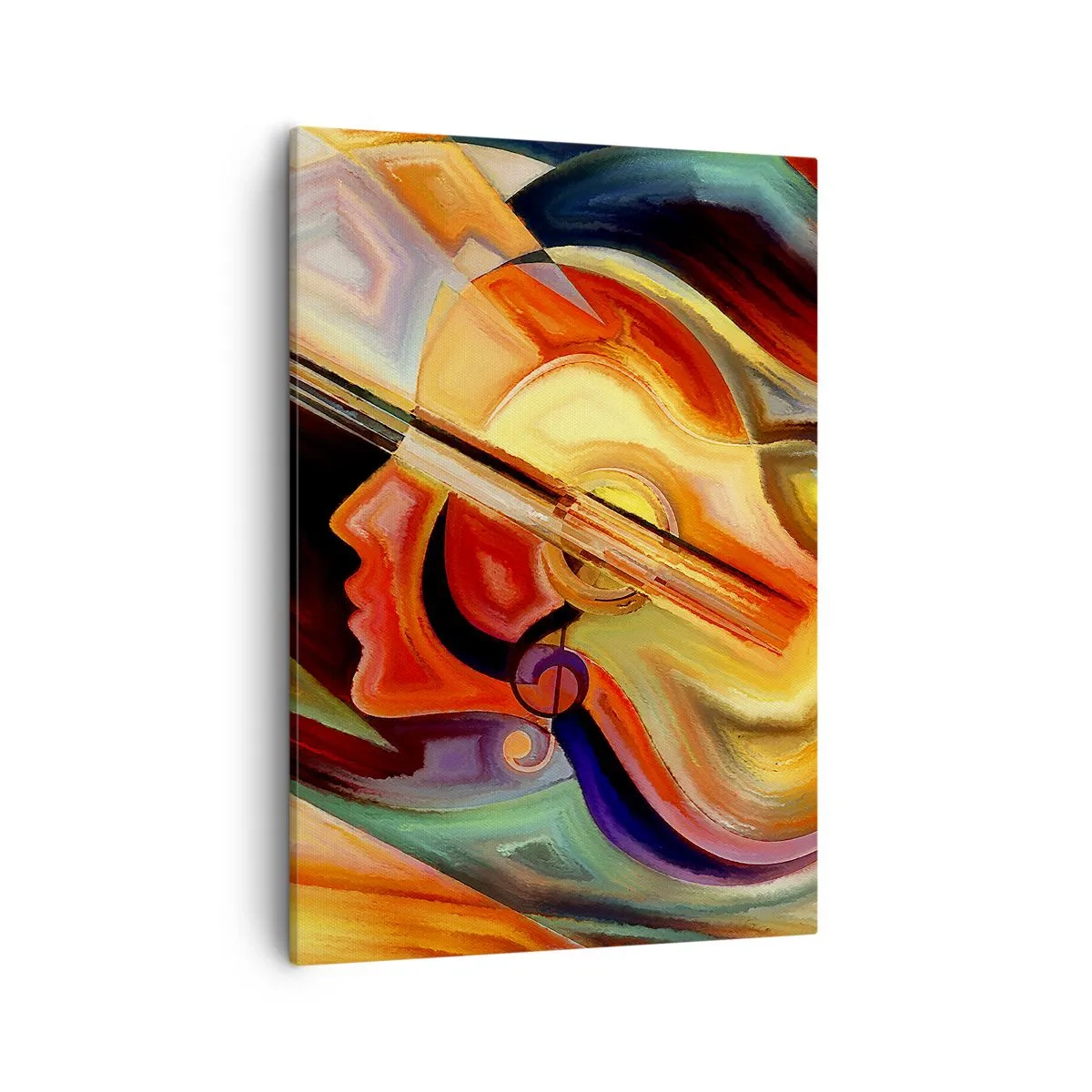 Schilderen op canvas - Alles in orde - 50x70 cm