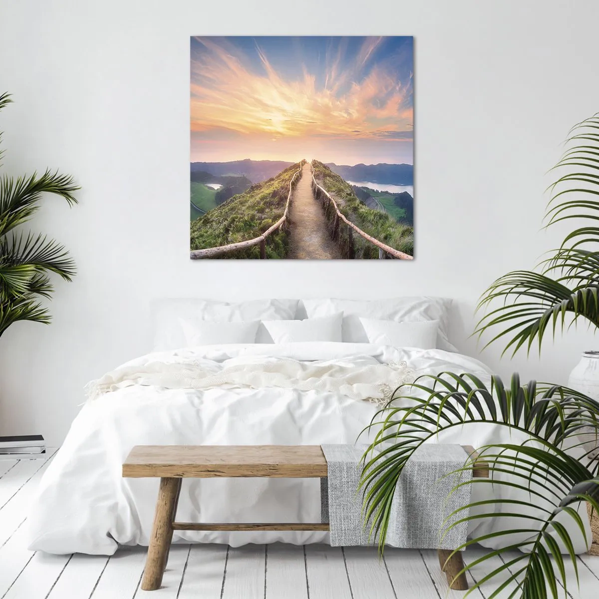 Schilderen op canvas - Dicht bij de hemel - 30x30 cm