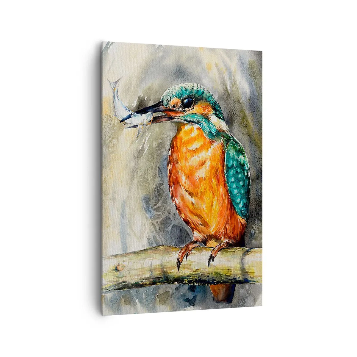 Schilderen op canvas - Wet van de natuur - 80x120 cm