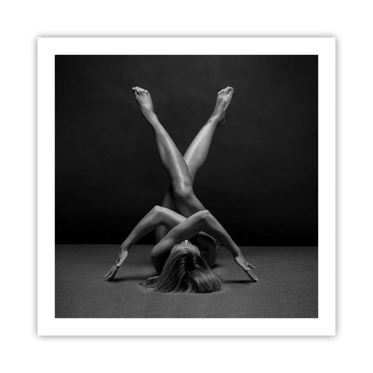 Poster - De geometrie van naaktheid - 60x60 cm