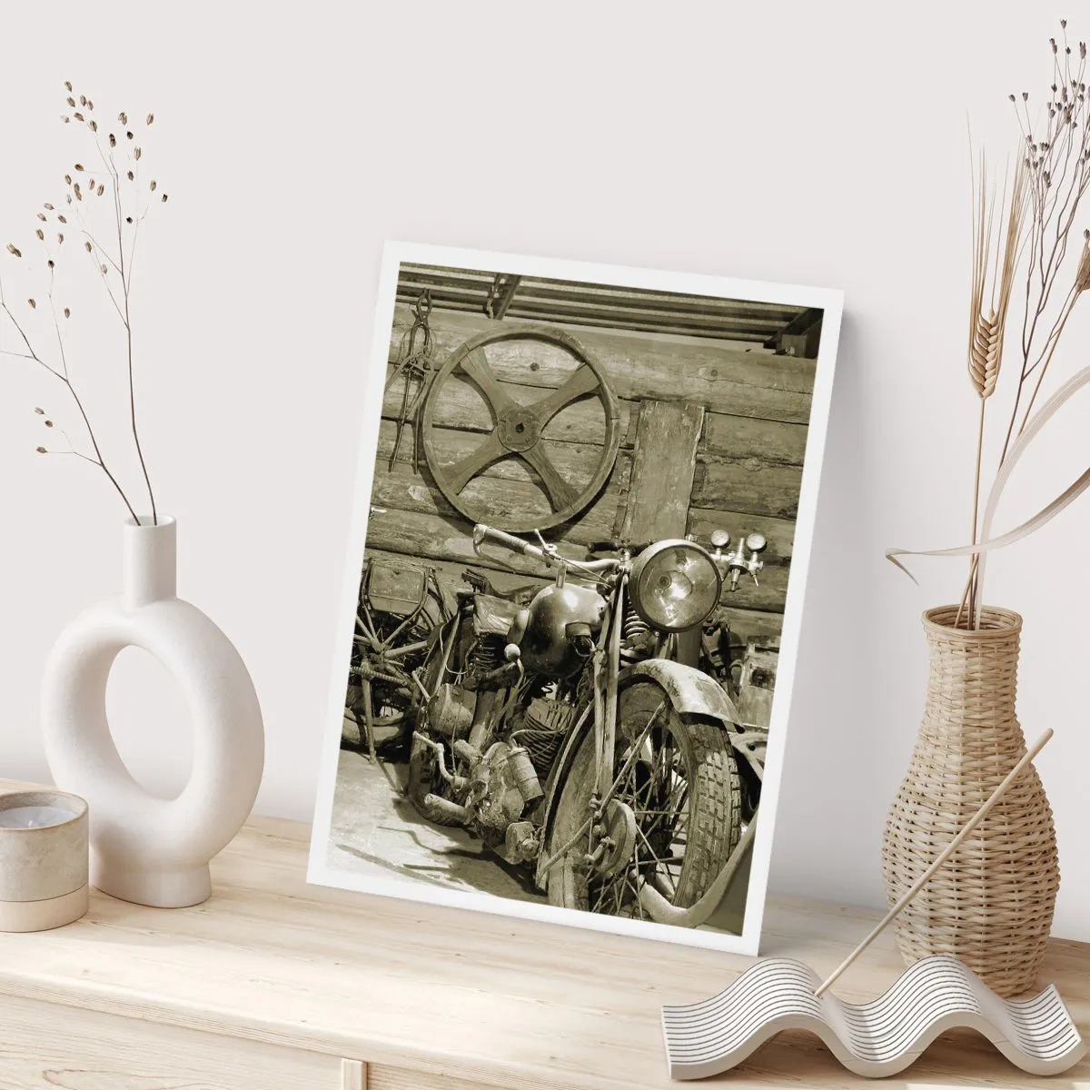Poster - In de schuur van oom Władek - 50x70 cm