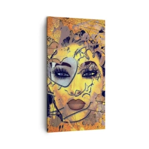 Schilderen op canvas - Zonnige schoonheid - 45x80 cm