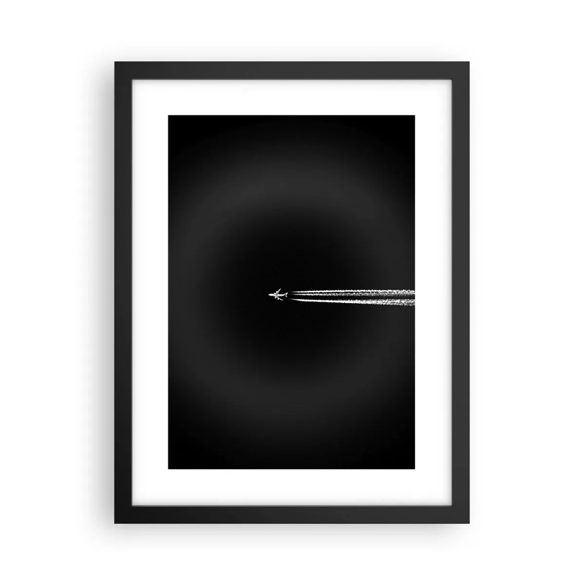 Poster in een zwarte lijst - Naar een andere dimensie - 30x40 cm