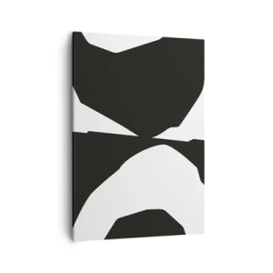 Schilderen op canvas - Positief – negatief - 50x70 cm