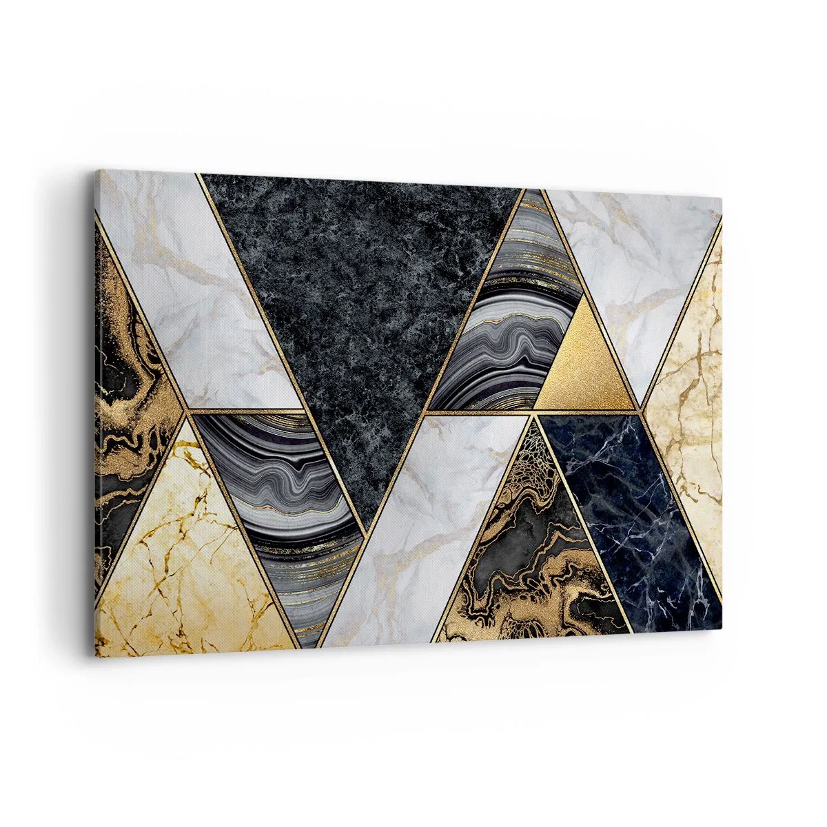 Schilderen op canvas - Steen bij steen - 120x80 cm