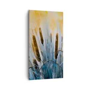 Schilderen op canvas - De kou van het water, de hitte van de zon - 55x100 cm