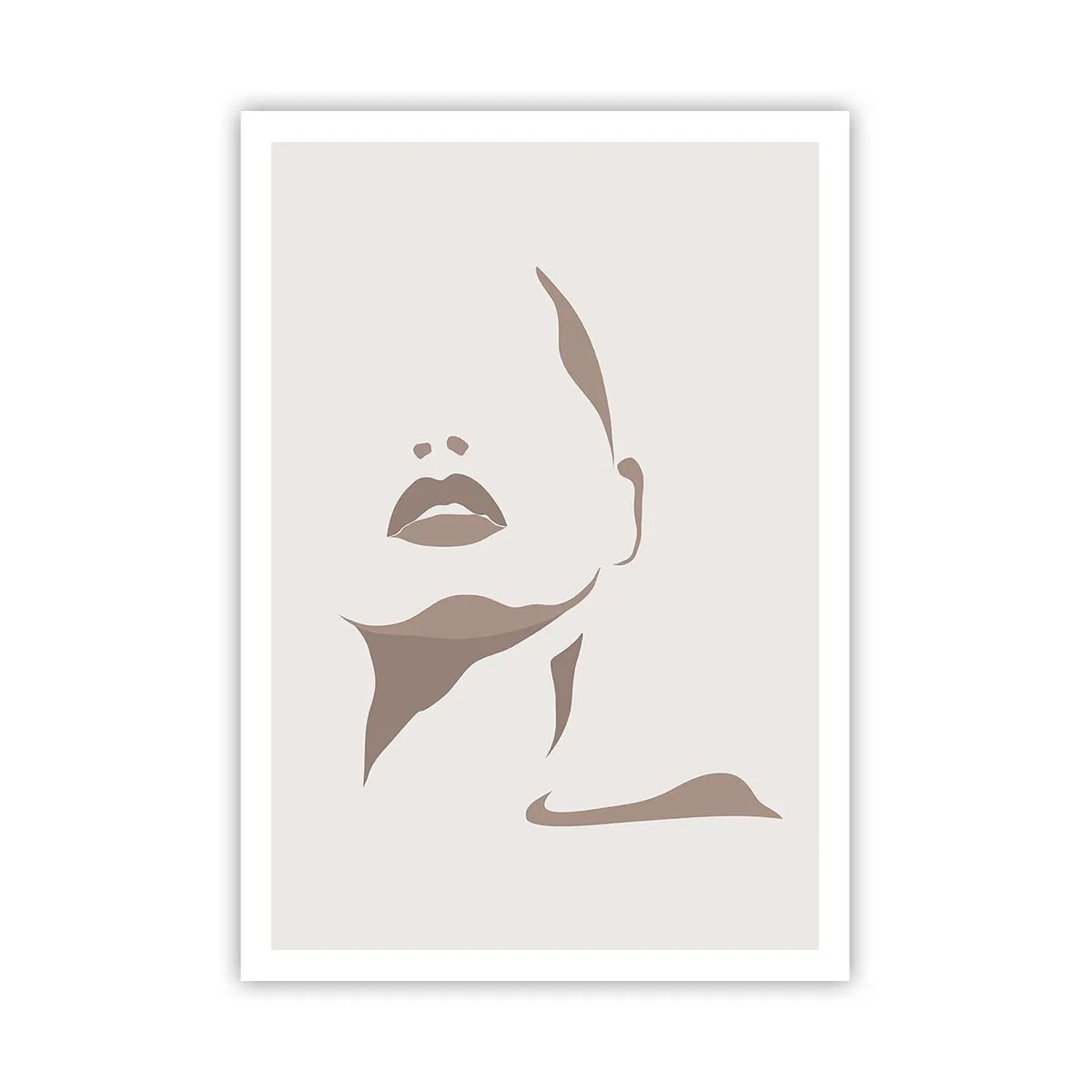Poster - Gemaakt van licht en schaduw - 70x100 cm