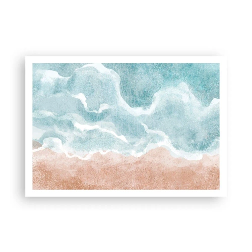 Poster - Wolkenabstractie - 100x70 cm