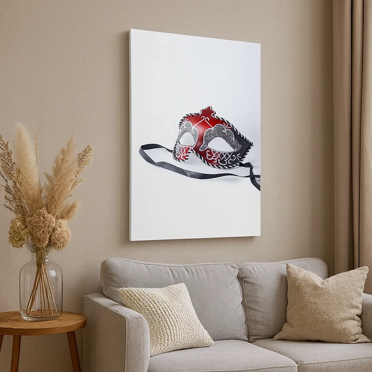 Schilderen op canvas - Uitnodiging voor het bal - 50x70 cm