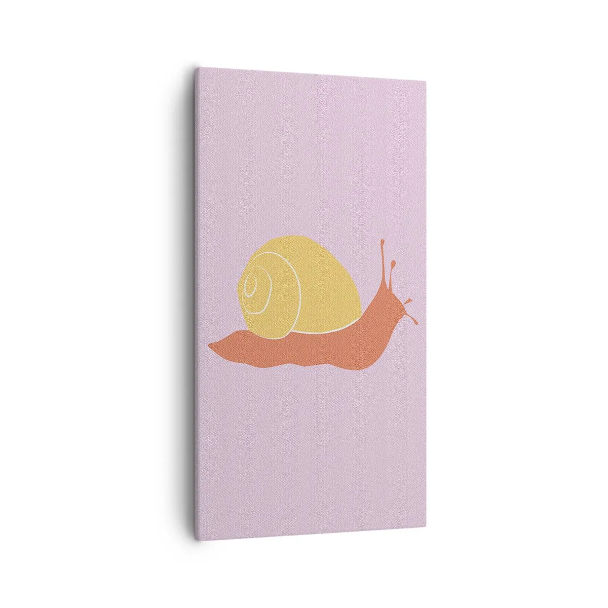 Schilderen op canvas - Er is geen haast - 55x100 cm