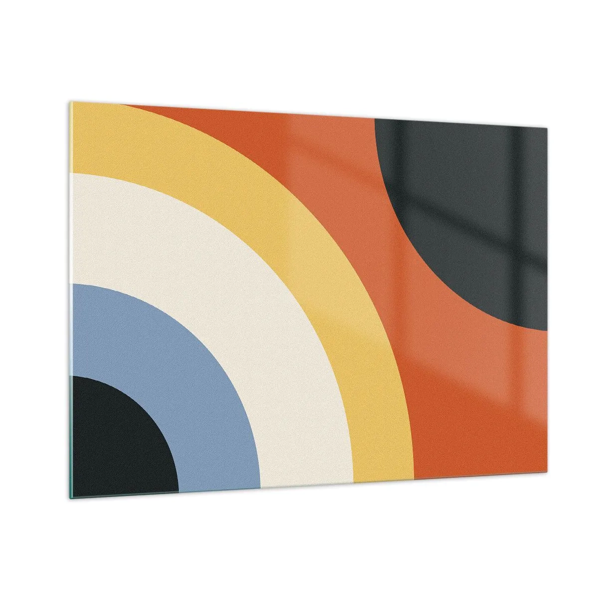 Schilderen op glas - Naar mezelf toe - 100x70 cm