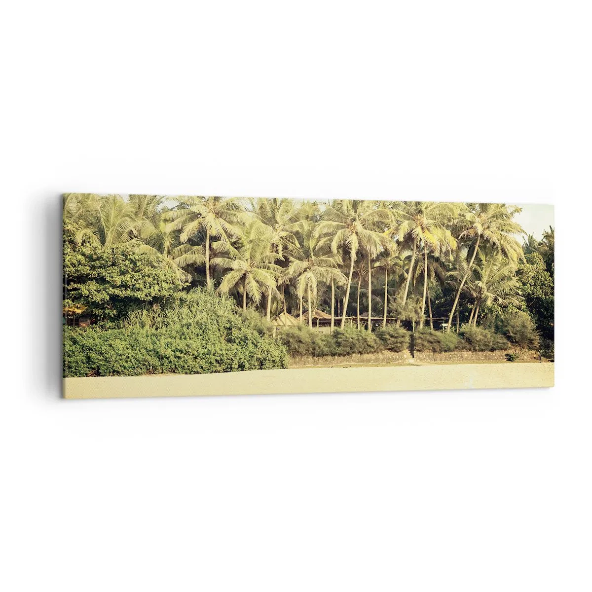 Schilderen op canvas - Hoe zit het hier? - 140x50 cm
