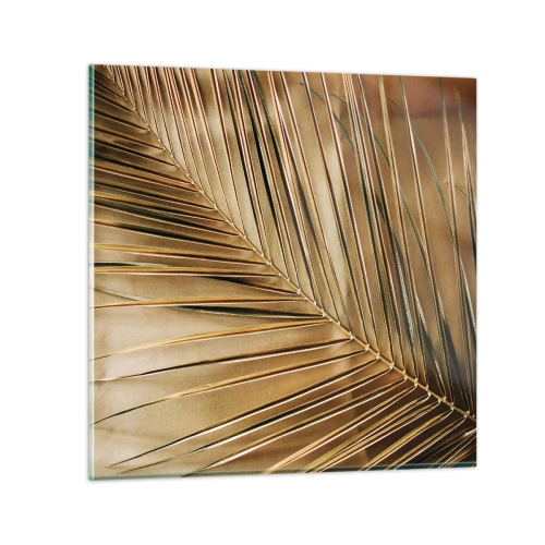 Schilderen op glas - Natuurlijke zuilengalerij - 50x50 cm