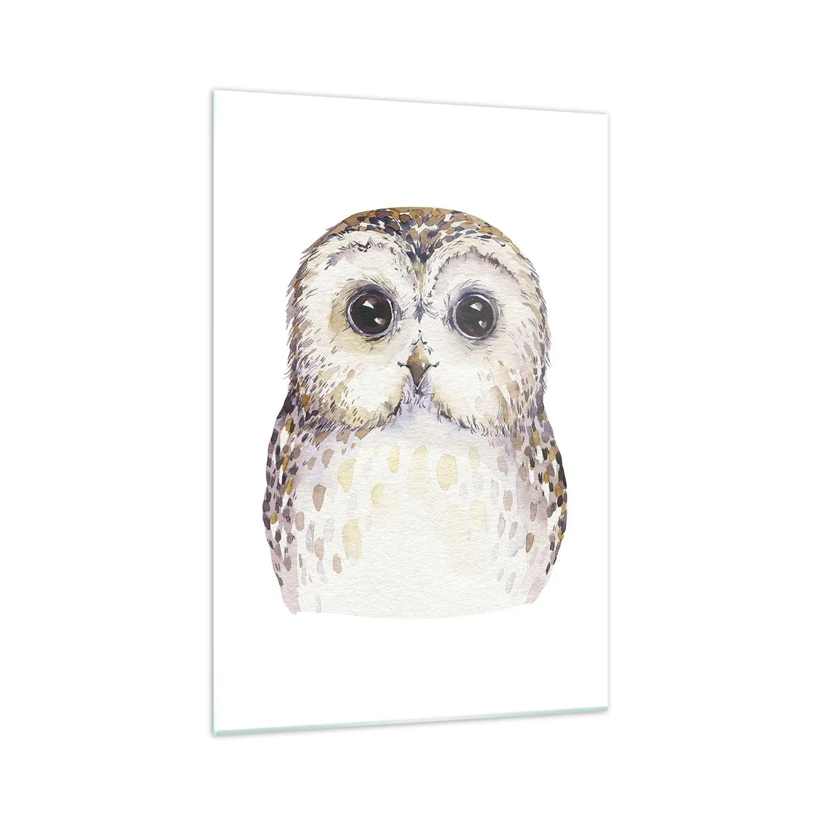 Schilderen op glas - Kijk in mijn ogen - 70x100 cm