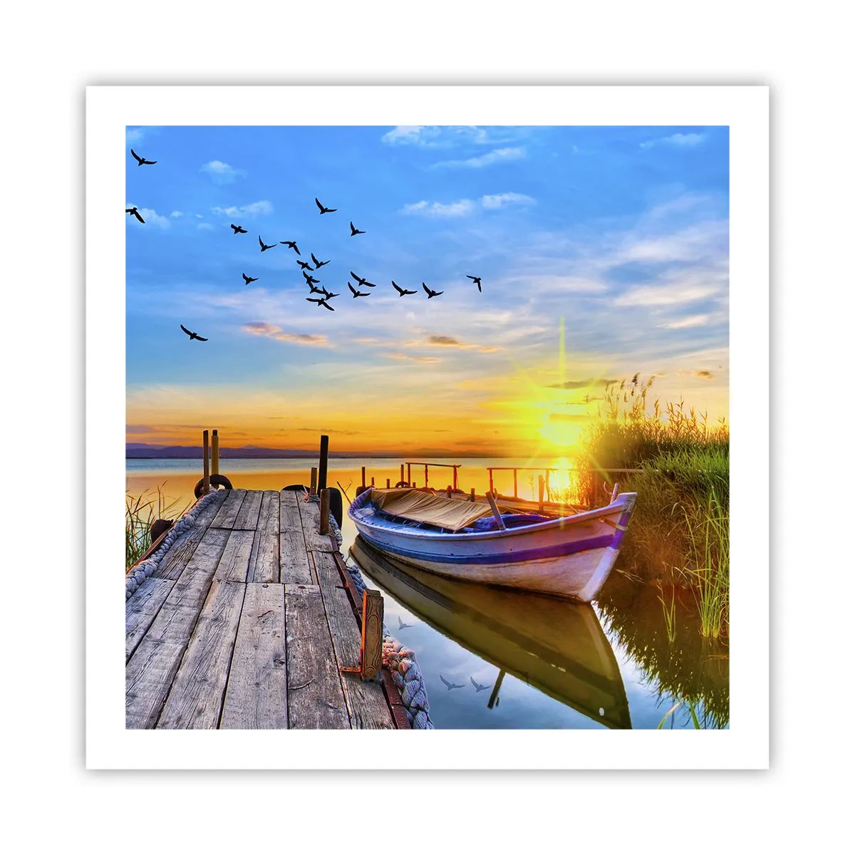 Poster - Ik zie je morgen - 60x60 cm