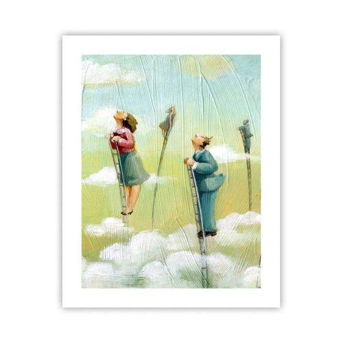 Poster - Achter je droom - 40x50 cm