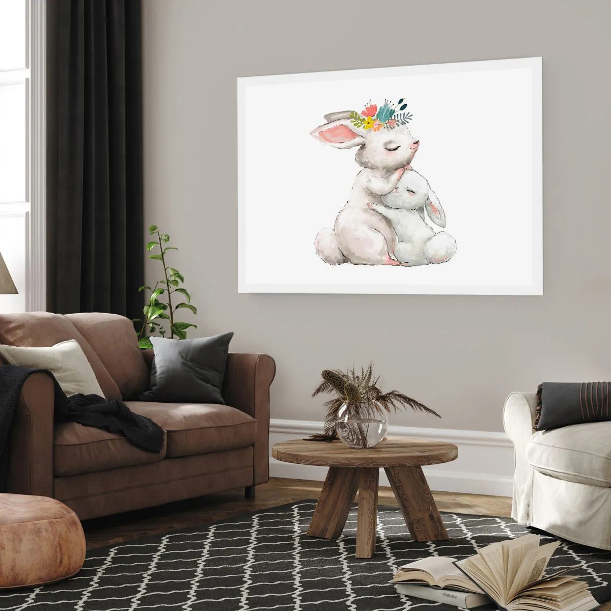 Poster - Het is het beste met mama - 100x70 cm