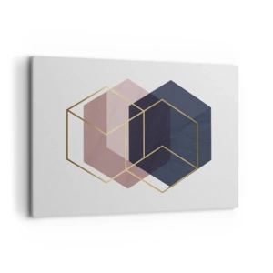 Schilderen op canvas - De kracht van eenvoud - 120x80 cm