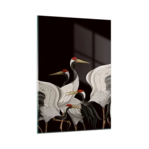 Schilderen op glas - Vogel spullen - 50x70 cm