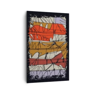 Schilderen op canvas - Spontane compositie - 80x120 cm