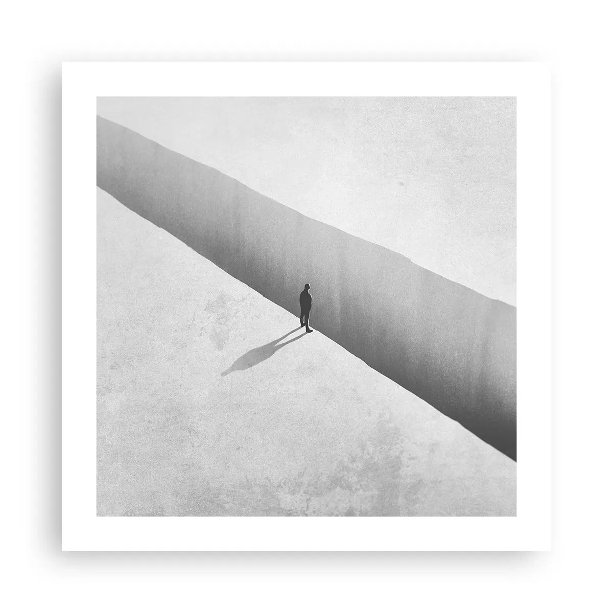 Poster - Een duidelijk doel - 50x50 cm