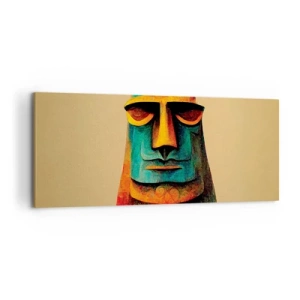 Schilderen op canvas - Statig, toch lief - 120x50 cm