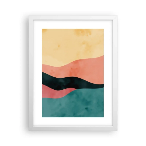 Poster in een witte lijst - Conforme non-conformiteit - 30x40 cm