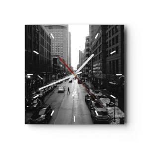 Wandklok - Klok - Een andere dag zoals elke andere dag - 30x30 cm