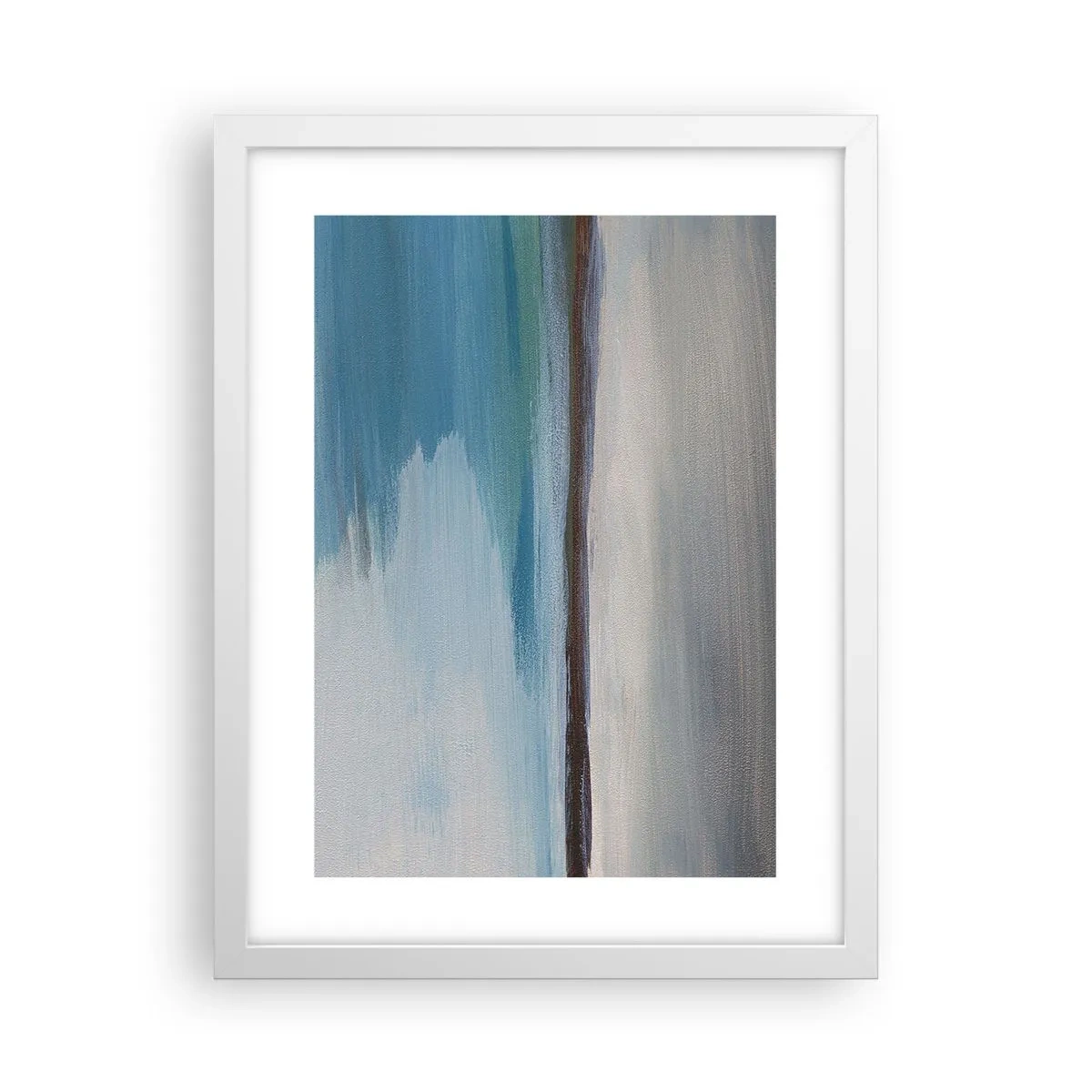 Poster in een witte lijst - Horizontaal landschap - 30x40 cm