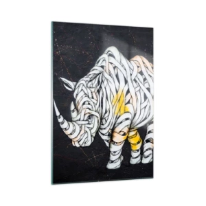 Schilderen op glas - Hardvochtigheid is een mythe - 50x70 cm