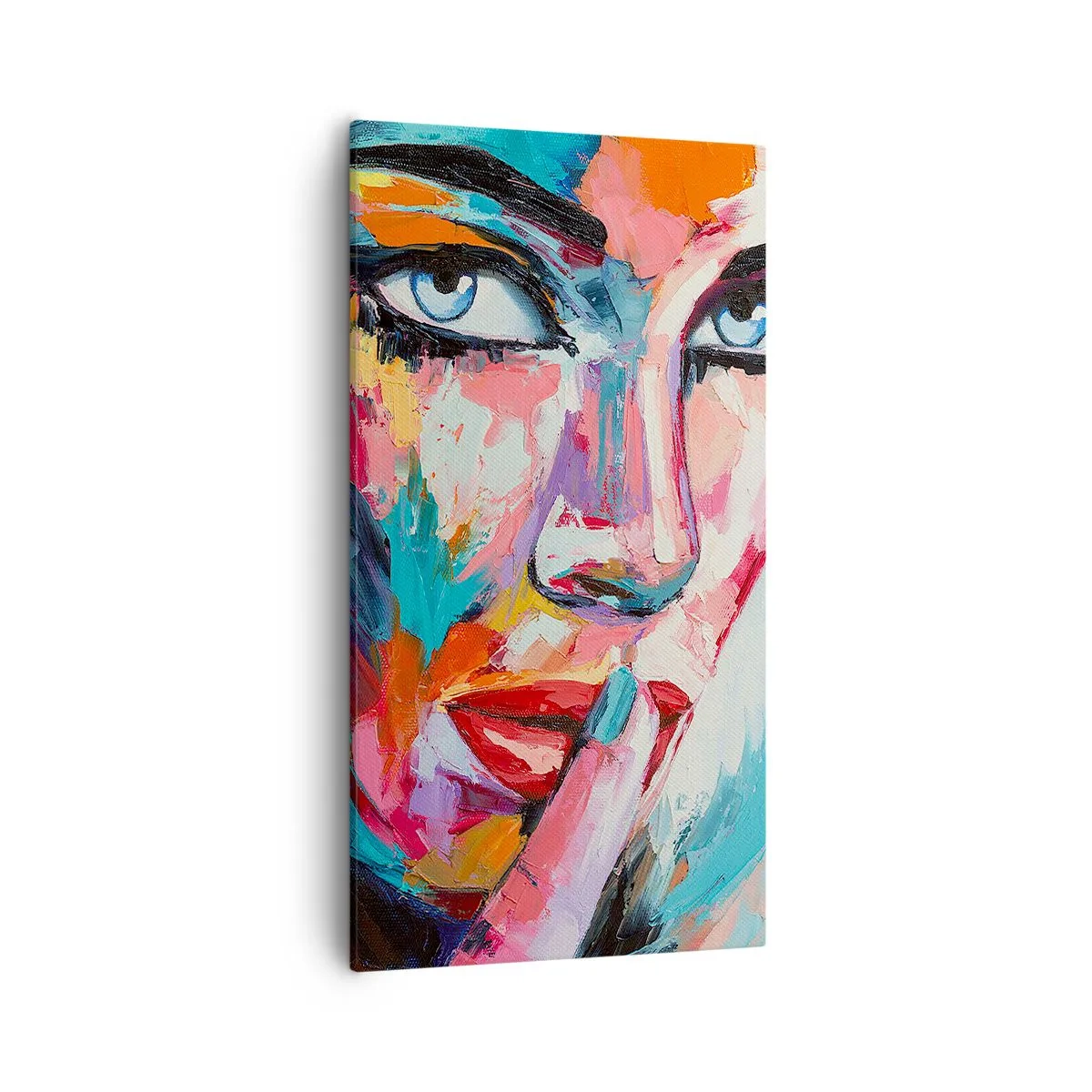 Schilderen op canvas - Ons eerste geheim - 55x100 cm