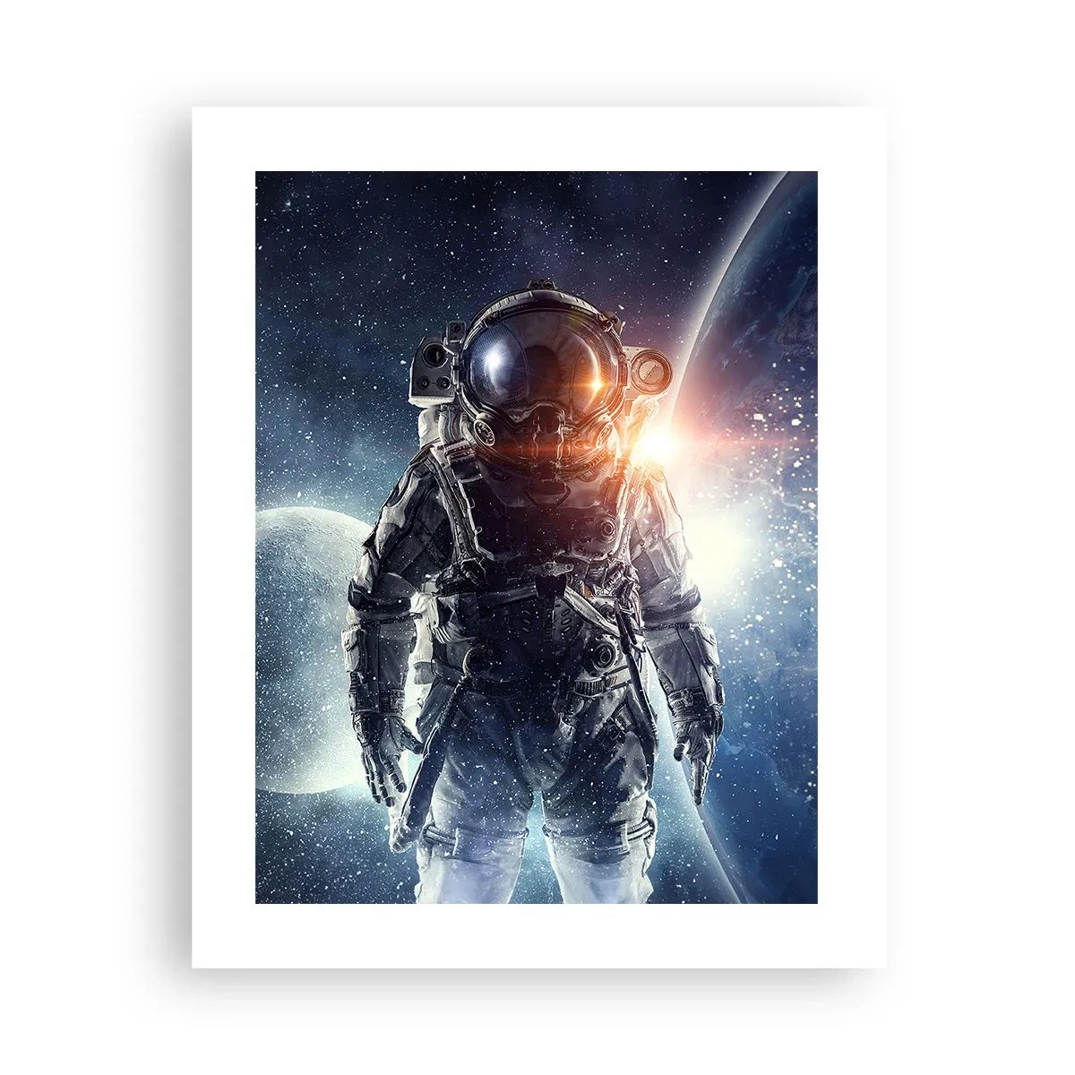 Poster - Ruimte avontuur - 40x50 cm