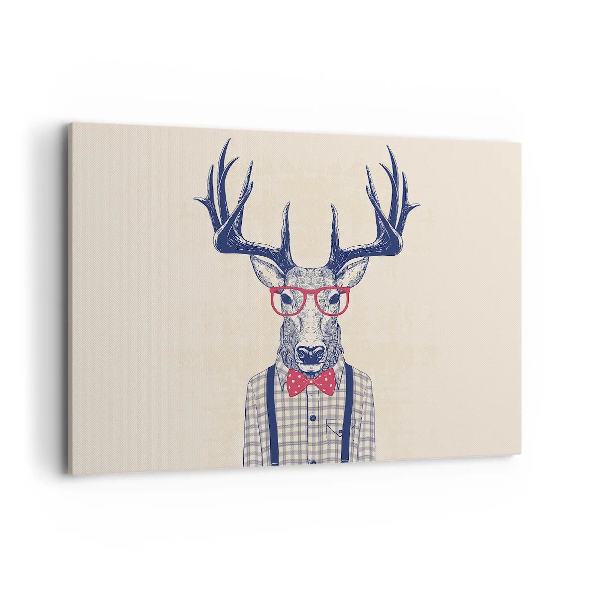 Schilderen op canvas - Een grappig extravaganza - 120x80 cm