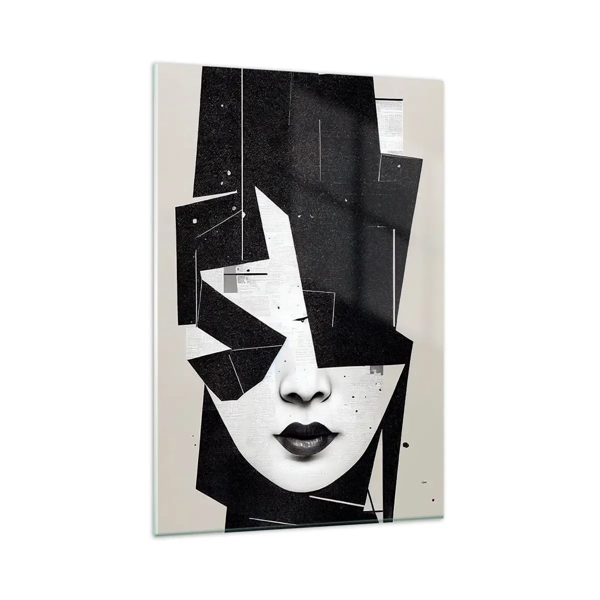 Schilderen op glas - Diep verborgen - 80x120 cm