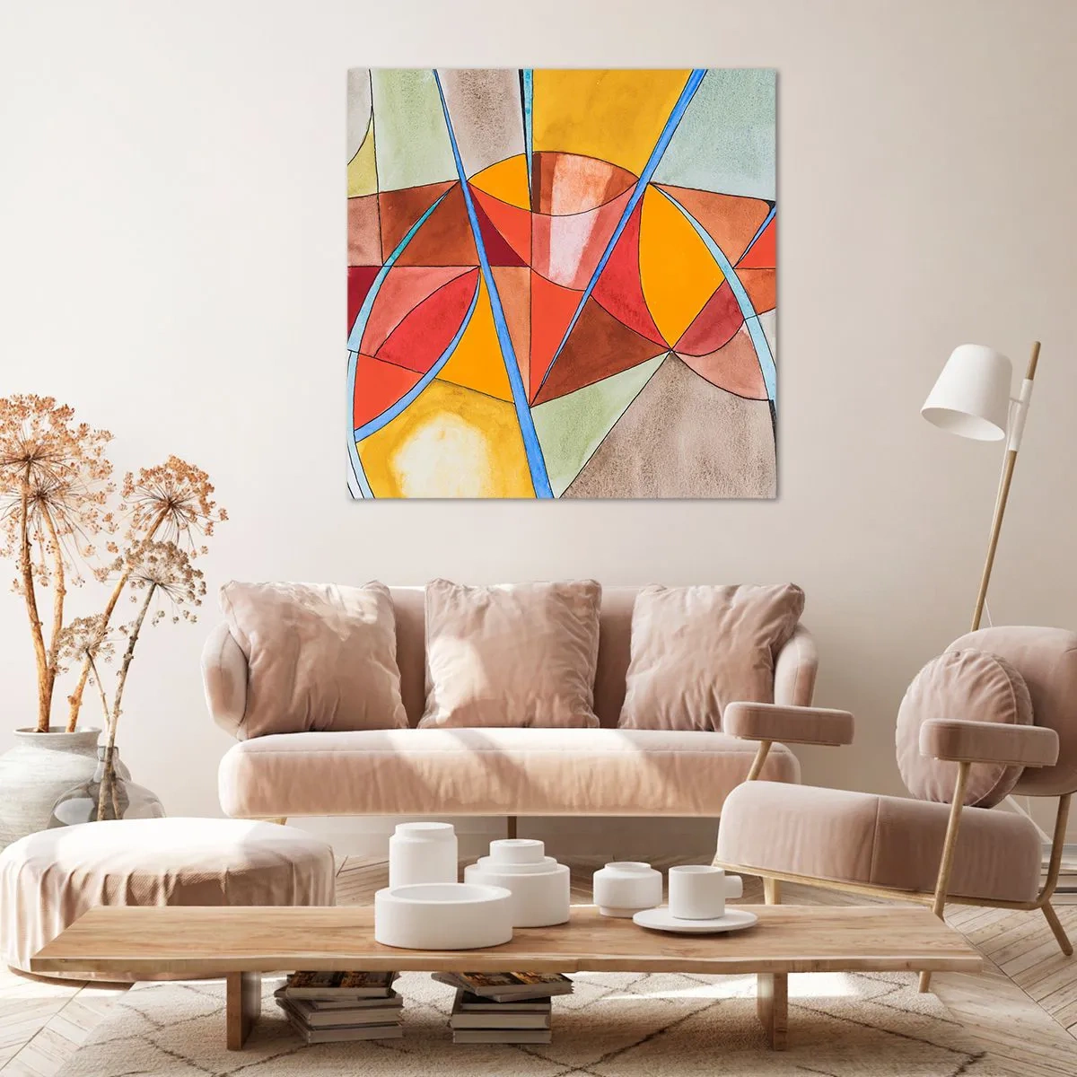 Schilderen op canvas - Carrousel, de droomcarrousel - 50x50 cm