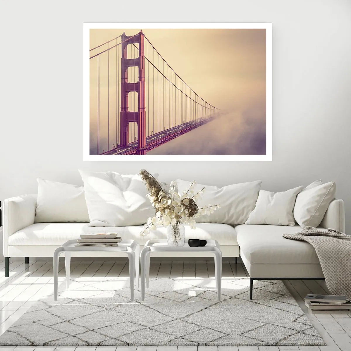 Poster - Tussen hemel en aarde - 50x40 cm