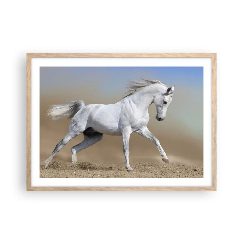 Een poster in een licht eiken lijst - Het mooiste Arabische sprookje - 70x50 cm