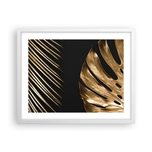 Poster in een witte lijst - Anders en net zo duur - 50x40 cm