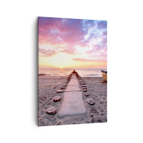 Schilderen op canvas - Een moment van diepe ervaring - 50x70 cm